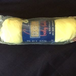Yellow knitting yarn for babies